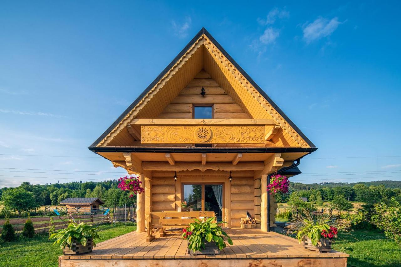 Sudecki Dym Z Kominkiem Kolo Karpacza. Agroturystyka 加诺维采威尔基耶 外观 照片