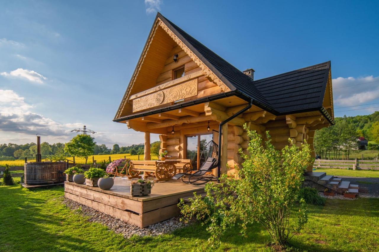 Sudecki Dym Z Kominkiem Kolo Karpacza. Agroturystyka 加诺维采威尔基耶 外观 照片