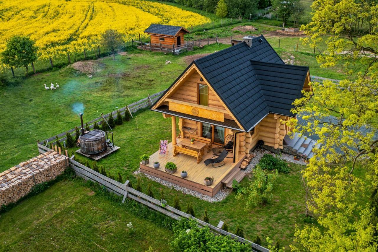 Sudecki Dym Z Kominkiem Kolo Karpacza. Agroturystyka 加诺维采威尔基耶 外观 照片